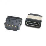 Conector impermeable SMT USB tipo C 4P IPX7